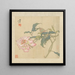 Flowers and Birds Pl 3 - Ren Yi — framed artwork on a wall