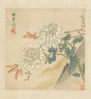 Fleurs et oiseaux Pl4 - Ren Yi
