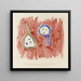 Bloemen pannen I - Paul Klee — ingelijst kunstwerk aan de muur