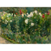 Reproductie van het schilderij van het rode en witte bloemen schilderij gericht op het zuidoosten - Max Liebermann
