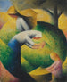Vendanges - Félix Bonnet — weergave van het kunstwerk