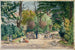 Le Square de la Mairie et l'École des Garçons Paris XIVe Arrondissement - Félix Brard — artwork view