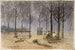 Le square de la Mairie, la place des Écoles et la place du marché - Félix Brard — artwork view