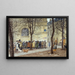 Place de Montrouge, 14th arrondissement of Paris, 25-29 January 1918 - Félix Brard — framed artwork on a wall