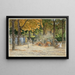 Place des Écoles de la Mairie du XIVe arrondissement - Félix Brard — framed artwork on a wall