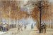 Rue Brzin et avenue du Maine 14th arrondissement November 1917 - Félix Brard — artwork view