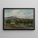 View of the Porte de Vanves taken from Rue de Bagneux at Grand-Montrouge - Félix Brard — framed artwork on a wall