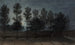 Vue de la rue Lakanal au Grand-Montrouge en 1889, effet de lune - Félix Brard — artwork view