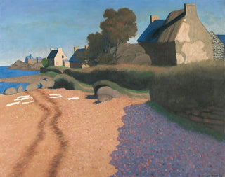 Flix Vallotton - Landscape At Loguivy.webp