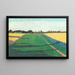 Les champs plateau de la Croix-Rouge - Félix Vallotton — ingelijst kunstwerk aan de muur