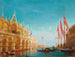 Aqua alta - Félix Ziem — weergave van het kunstwerk