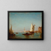 Bassin de Saint-Marc - Félix Ziem — ingelijst kunstwerk aan de muur