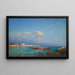 Constantinopel vanaf de Zee van Marmara - Félix Ziem — ingelijst kunstwerk aan de muur