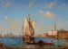 La lagune de Venise - Félix Ziem — weergave van het kunstwerk