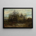 Le Bas-Meudon - Félix Ziem — ingelijst kunstwerk aan de muur