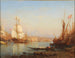 Le Bosphore - Félix Ziem — weergave van het kunstwerk