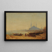 De Bosporus in de ochtend - Félix Ziem — ingelijst kunstwerk aan de muur
