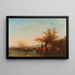 De zoetwateren van Azië - Félix Ziem — ingelijst kunstwerk aan de muur