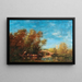Les Jardins de Venise - Félix Ziem — ingelijst kunstwerk aan de muur