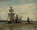 Les frégates - Félix Ziem — weergave van het kunstwerk