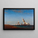Retour des pêcheurs à Martigues - Félix Ziem — ingelijst kunstwerk aan de muur