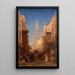 Rue du vieux Caire - Félix Ziem — framed artwork on a wall