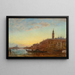 Le Grand Canal à Venise - Félix Ziem — ingelijst kunstwerk aan de muur