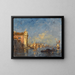 Venise, Kerk van de Gesuati - Félix Ziem — ingelijst kunstwerk aan de muur
