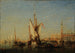 Venetië uitzicht op San Giorgio - Félix Ziem — weergave van het kunstwerk