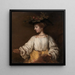 Flora - Rembrandt van Rijn — ingelijst kunstwerk aan de muur