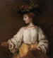 Flora - Rembrandt van Rijn — weergave van het kunstwerk