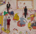 Avond in de Studio - Florine Stettheimer — weergave van het kunstwerk
