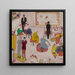 Avond in de Studio - Florine Stettheimer — ingelijst kunstwerk aan de muur