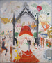 De kathedralen van Fifth Avenue - Florine Stettheimer — weergave van het kunstwerk