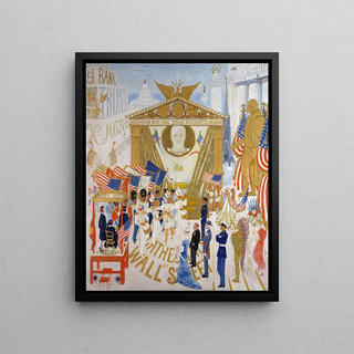 Florine Stettheimer - The Cathedrals of Wall Street.webp