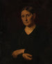 portret van een vrouw met gekruiste armen - Fodor Petrovitch Tchoumakoff — weergave van het kunstwerk