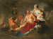 Venus in Vulcans smederij - School van François Boucher — weergave van het kunstwerk