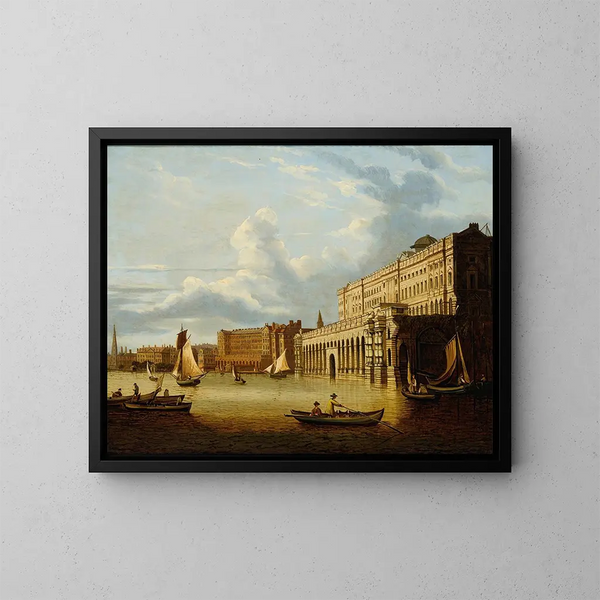 Maison de Somerset - Ecole de Sir John Dean Paul — ingelijst kunstwerk aan de muur