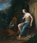 Vertumne en Pomone - School van Adriaen van der Werff — weergave van het kunstwerk