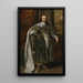 Portrait of Charles I - School of Antoine van Dyck — framed artwork on a wall