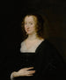 Portret van een elegante vrouw - School van Antoine van Dyck — weergave van het kunstwerk