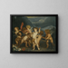 Putti in een landschap - School van Antoine van Dyck — ingelijst kunstwerk aan de muur