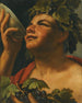 Bacchus - School van Caravaggio — weergave van het kunstwerk