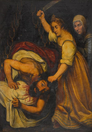 Follower of Caravaggio - Judith and Holofernes.webp