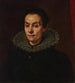 Portret van een vrouw - Volgeling van Diego Velázquez — weergave van het kunstwerk