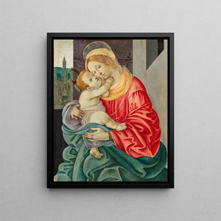 Follower of Filippo Lippi - The Madonna and Child.webp