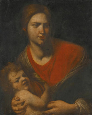 Follower of Francesco Furini - The Madonna And Child.webp