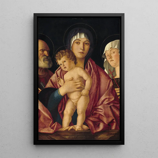 Follower of Giovanni Bellini - Madonna and Child with Saints.webp