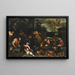 La Forge de Vulcain - Ecole de Jacopo da Ponte — framed artwork on a wall