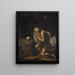 Saint Paul the Hermit - School of Jusepe de Ribera — framed artwork on a wall